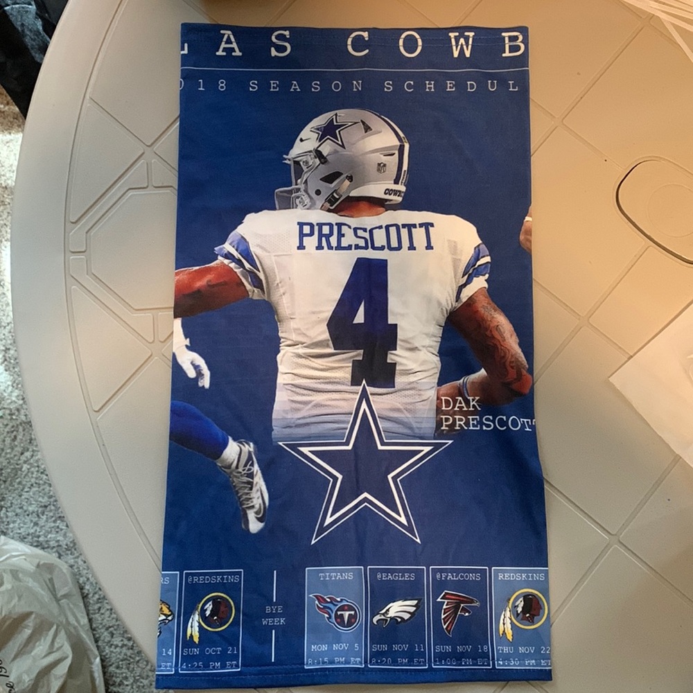 Dallas Cowboys cotton face cover
